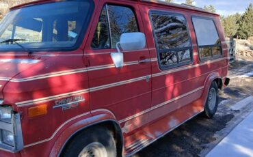 Chevy-g20-sportvan-1988-red