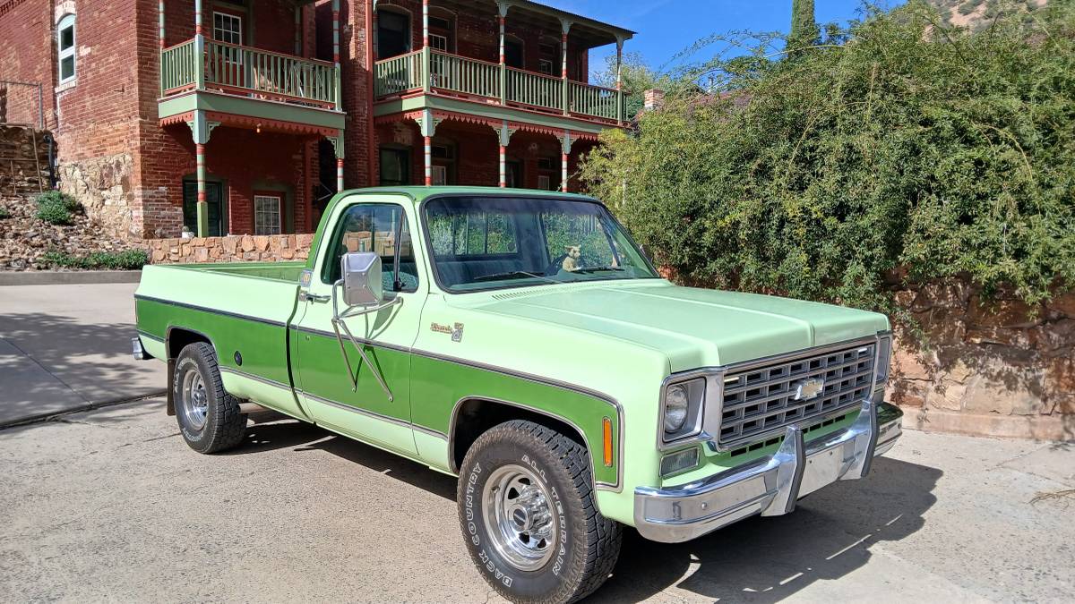 Chevy-silverado-1976-green-7