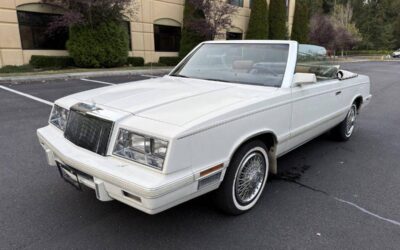 Chrysler lebaron 1983