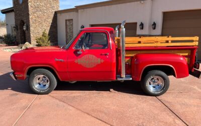 Dodge d150 little red express 1979