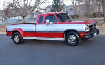 Dodge-d350-diesel-1993-red-1