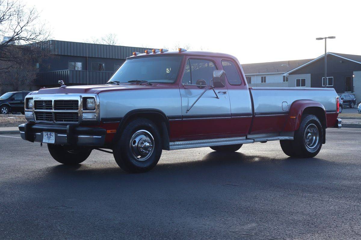 Dodge-d350-diesel-1993-red-10