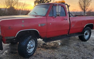 Dodge w250 diesel 1990