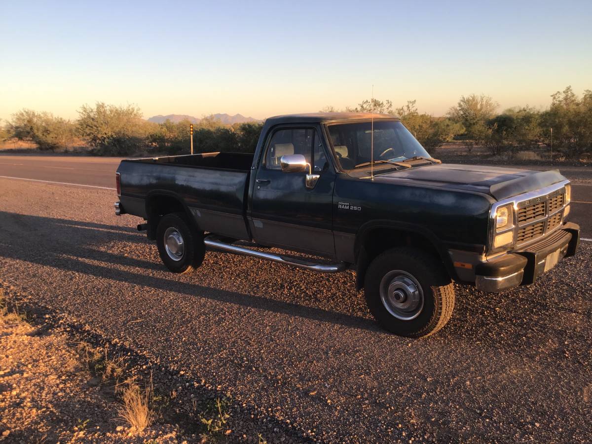 Dodge-w250-diesel-1993-green-4
