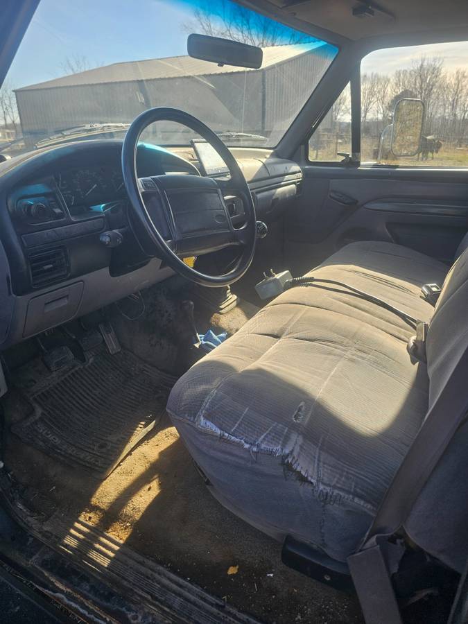 F-350-4x4-diesel-1996-green-11