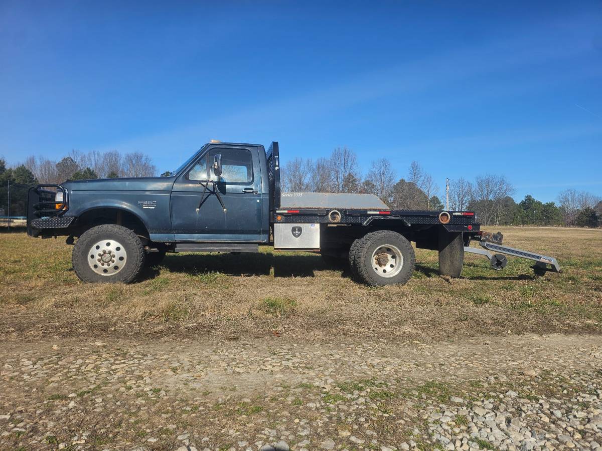 F-350-4x4-diesel-1996-green-4