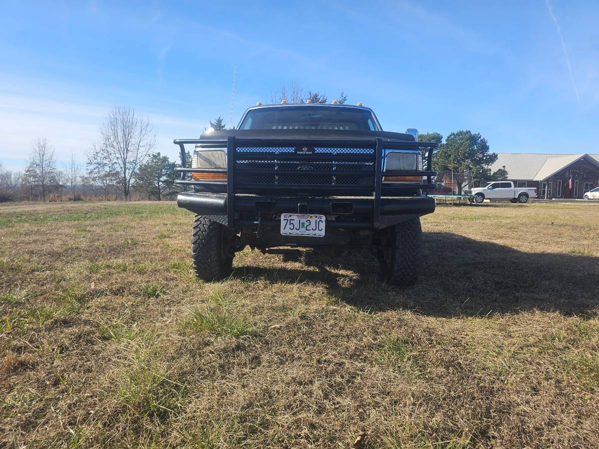 F-350-4x4-diesel-1996-green-9
