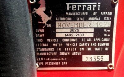 Ferrari 308 gts 1978