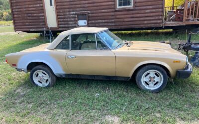 Fiat 124 Spider 1980 Convertible