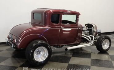 Ford-5-window-1931-Burgundy-Maroon-Black-9