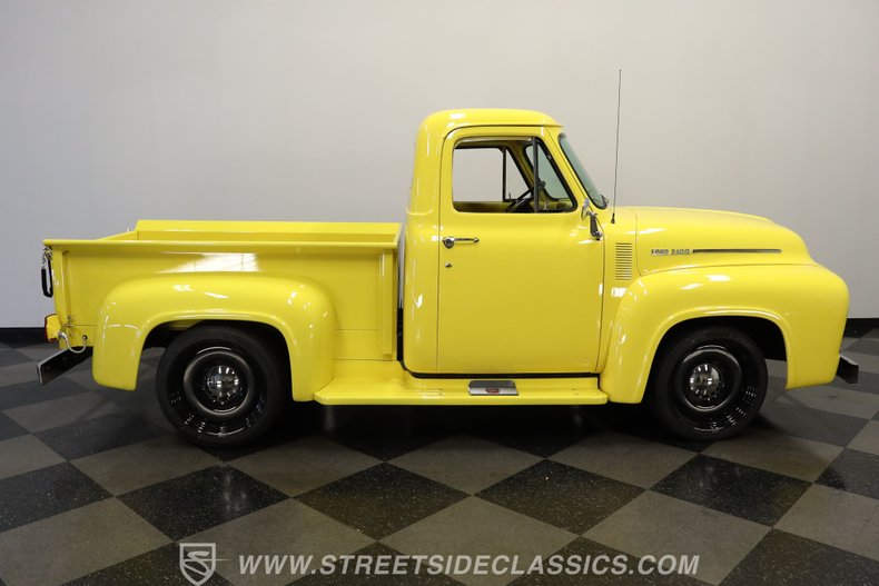 Ford-F-100-1954-Yellow-Tan-11
