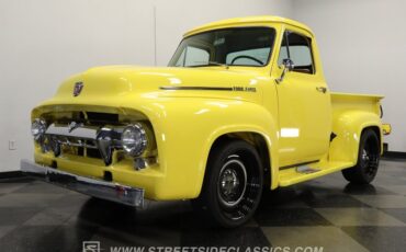 Ford-F-100-1954-Yellow-Tan-16