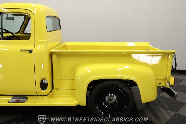 Ford-F-100-1954-Yellow-Tan-19