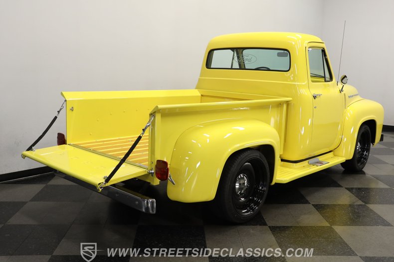 Ford-F-100-1954-Yellow-Tan-34