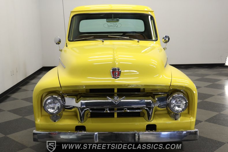 Ford-F-100-1954-Yellow-Tan-37