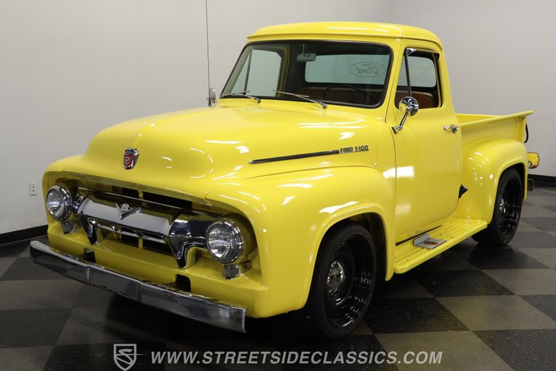 Ford-F-100-1954-Yellow-Tan-39