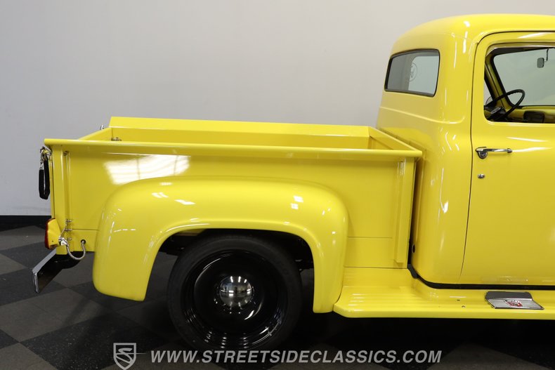 Ford-F-100-1954-Yellow-Tan-43