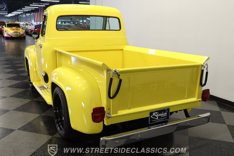 Ford-F-100-1954-Yellow-Tan-6