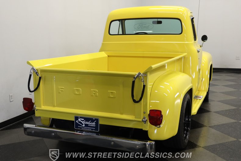 Ford-F-100-1954-Yellow-Tan-8