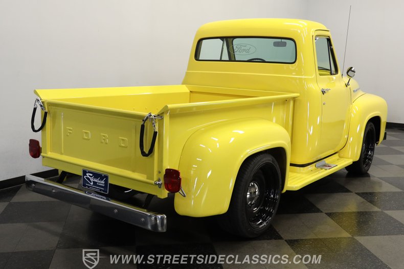 Ford-F-100-1954-Yellow-Tan-9