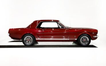 Ford-Mustang-1965-Vintage-Burgundy-Black-Deluxe-23