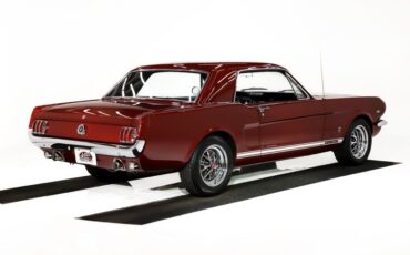 Ford-Mustang-1965-Vintage-Burgundy-Black-Deluxe-34