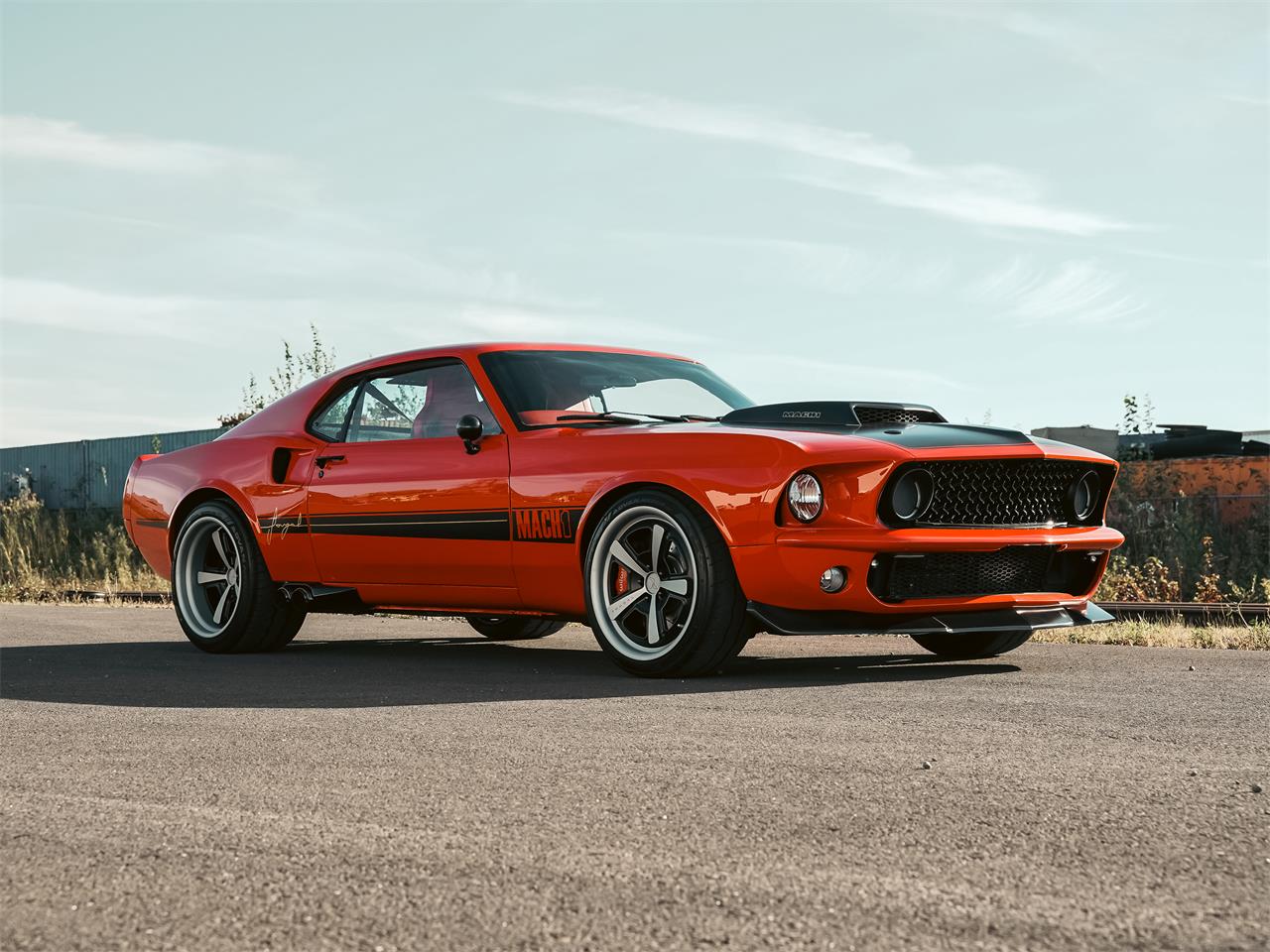 Ford-Mustang-1969-Red-Red