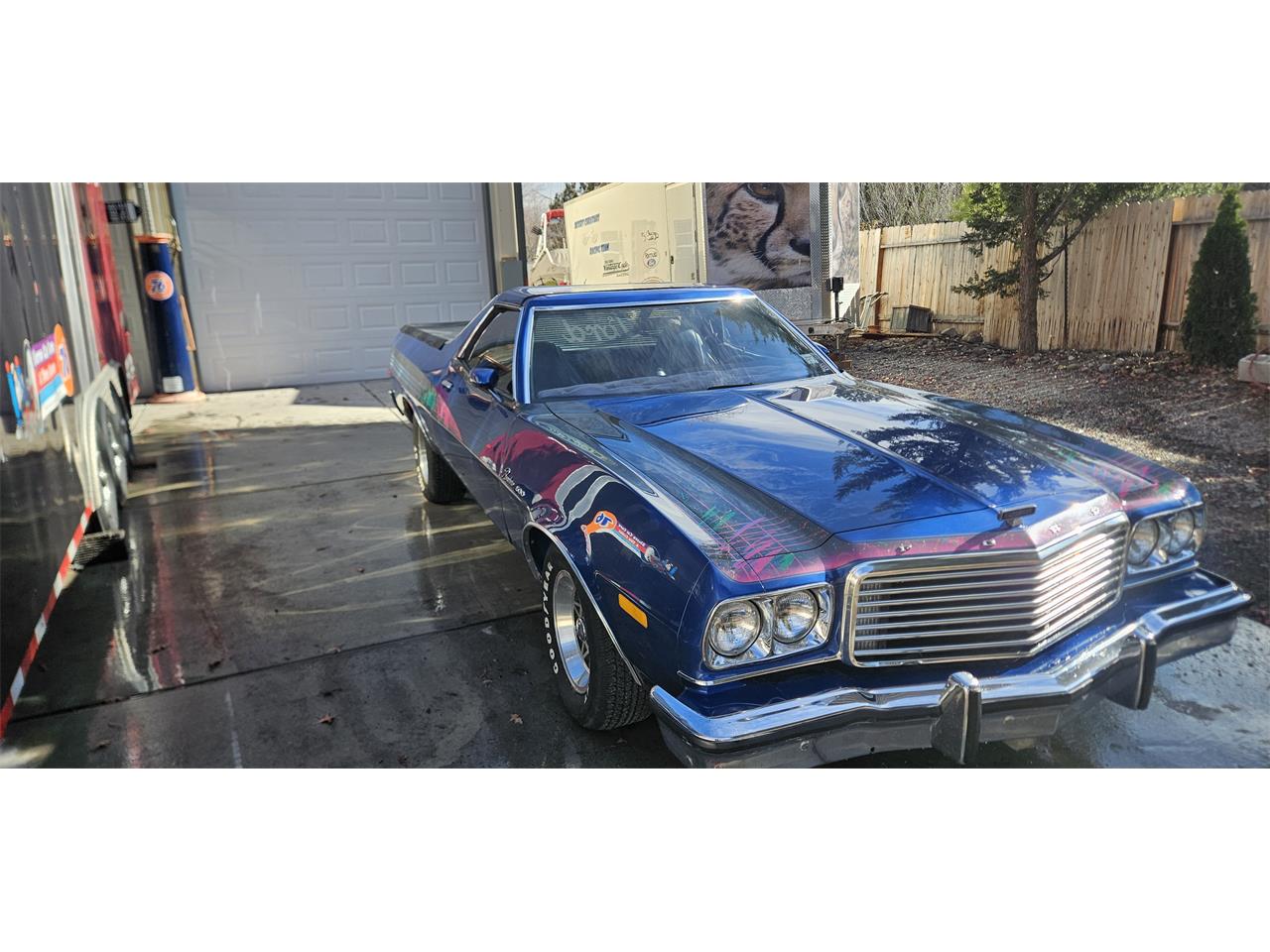 Ford-Ranchero-1976-Custom-Blue-Blue-1