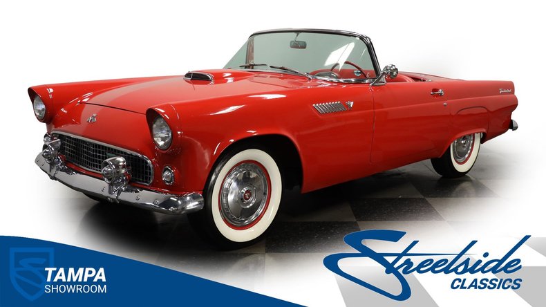 Ford-Thunderbird-1955-Torch-Red-Red-ampamp-White-10