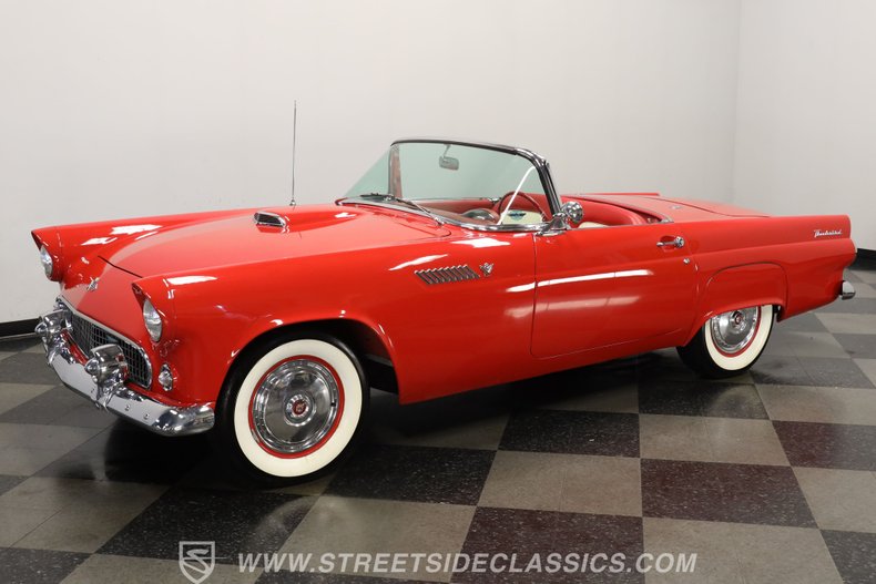 Ford-Thunderbird-1955-Torch-Red-Red-ampamp-White-15