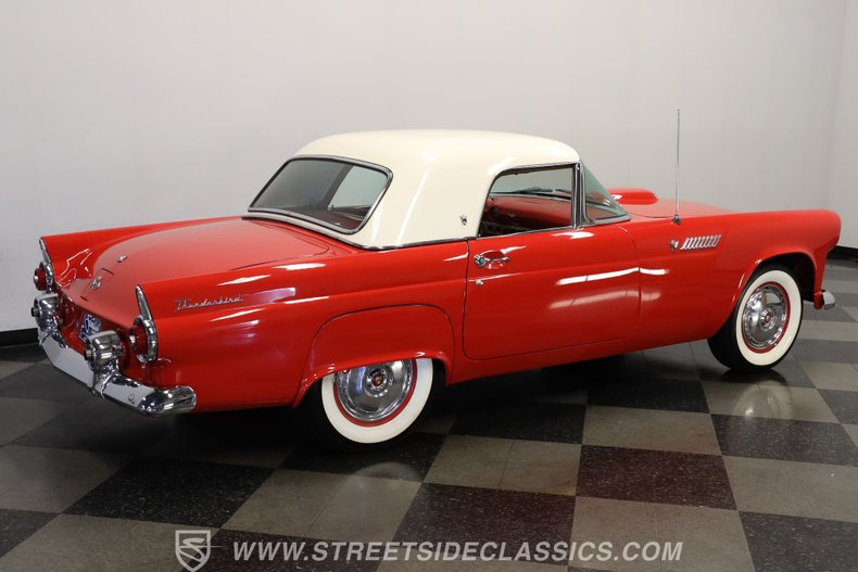 Ford-Thunderbird-1955-Torch-Red-Red-ampamp-White-19
