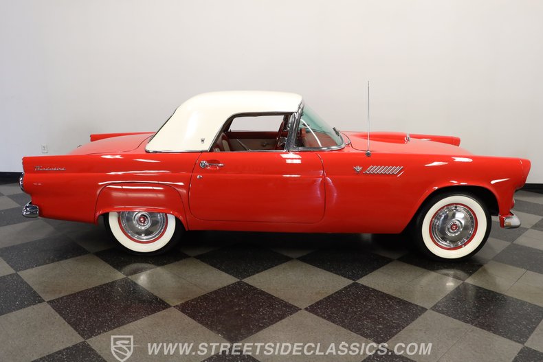 Ford-Thunderbird-1955-Torch-Red-Red-ampamp-White-20