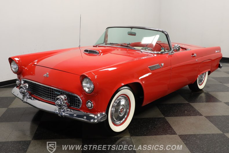Ford-Thunderbird-1955-Torch-Red-Red-ampamp-White-26