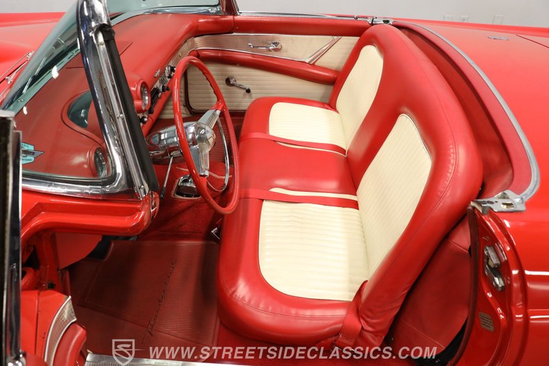 Ford-Thunderbird-1955-Torch-Red-Red-ampamp-White-38