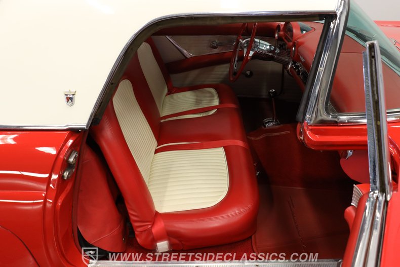 Ford-Thunderbird-1955-Torch-Red-Red-ampamp-White-43