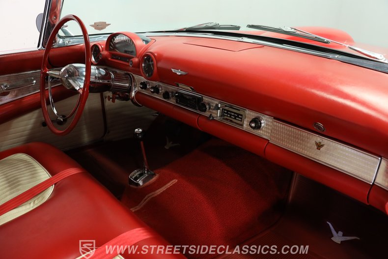 Ford-Thunderbird-1955-Torch-Red-Red-ampamp-White-44