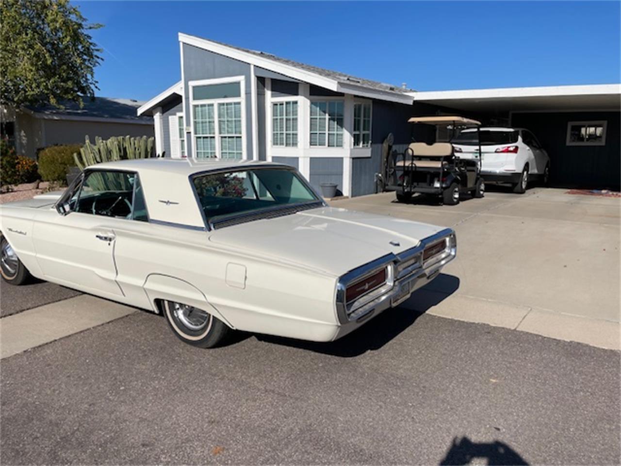 Ford-Thunderbird-1964-White-Turquoise-1