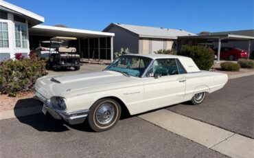 Ford-Thunderbird-1964-White-Turquoise