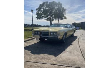 Ford-Thunderbird-1972-Yellow-Brown-1