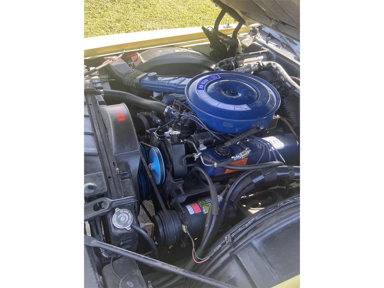 Ford-Thunderbird-1972-Yellow-Brown-17