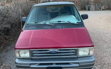Ford-areostar-van-1993-red-1