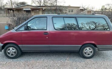 Ford-areostar-van-1993-red