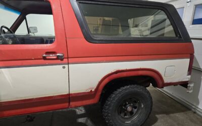 Ford bronco 1985