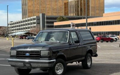 Ford bronco xlt 2dr suv 1990