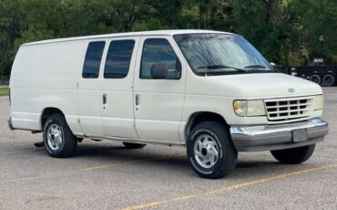 Ford-e-350-econoline-diesel-1995-white-1