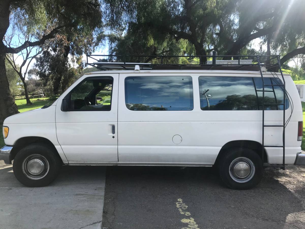 Ford-e-350-econoline-xl-1995-white-13