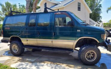 Ford-e150-cargo-van-1994-green-1