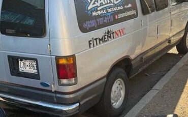 Ford-e250-cargo-van-1994-silver-2