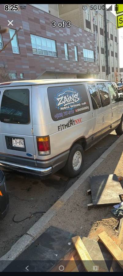 Ford-e250-cargo-van-1994-silver-2