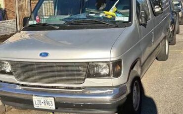Ford-e250-cargo-van-1994-silver